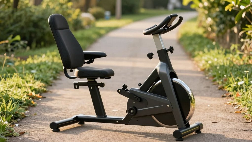 comfortable ergonomic cardiovascular exercise