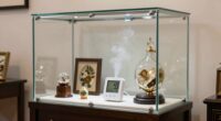 controlling display case humidity