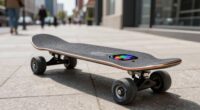 electric skateboard battery range