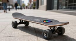 electric skateboard battery range