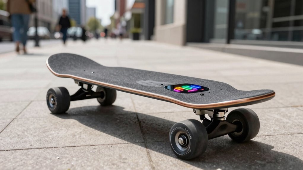 electric skateboard battery range