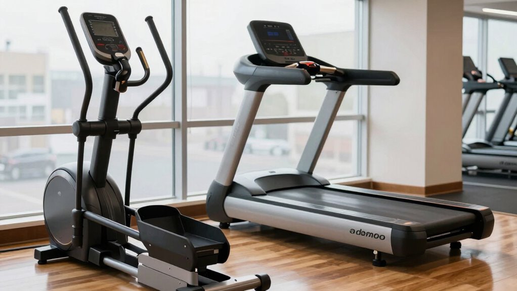 elliptical low impact heart rate