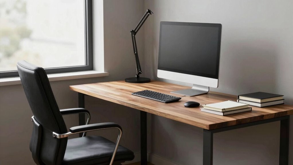 ergonomic workspace for productivity