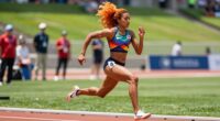 fast fashionable resilient athlete