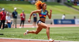 fast fashionable resilient athlete