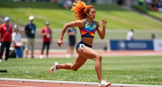 fast fashionable resilient athlete