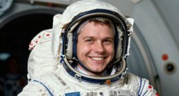 first smiling cosmonaut in space