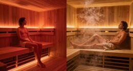 infrared vs traditional sauna