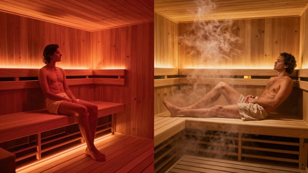 infrared vs traditional sauna
