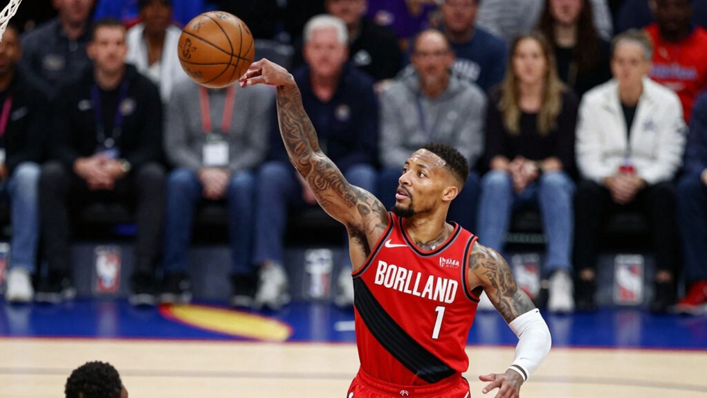 lillard s clutch long range shooting