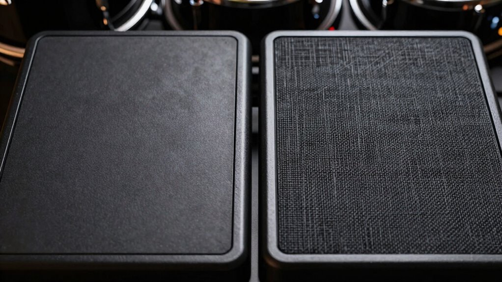 mesh vs rubber drum pads