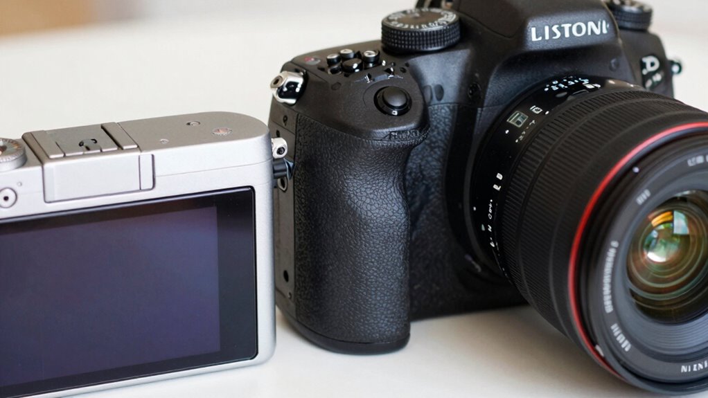 mirrorless vs dslr differences