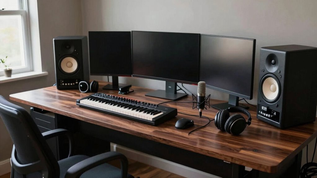 optimal ergonomic desk size