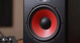 precise studio monitor dimensions