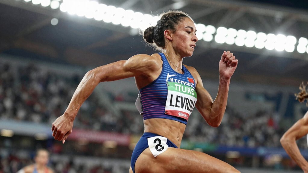 record breaking sprinter s achievements