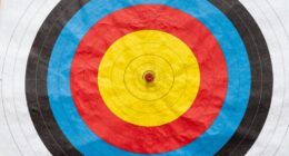 target size for archery