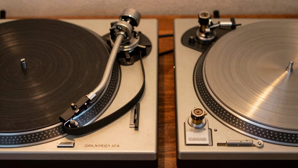turntable drive system comparison