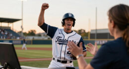 Glauber Shines As Tar Heels Top Sooners, 6-2, To Force Game 3 Of CWS Championship Series