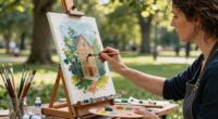 Charles Seliger Painted Nature’s Invisible Architecture