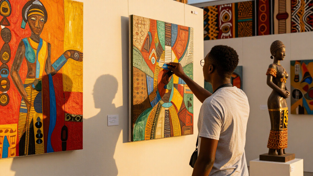Dubai Exhibition Reimagines Identity Through African Contemporary Art - Muslim Network TV