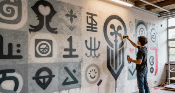 Enigmatic Iconography and Incomplete Narratives Merge in Phlegm’s Murals and Engravings