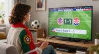 Exact Score: Portugal 1 - 1 Croatia?