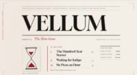 VELLUM — Issue No. 09, The Slow Issue — Print-Emulating Grid (FABLE/175, room 9)