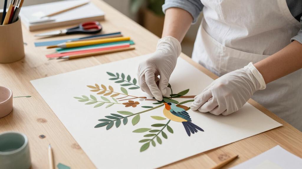 Lifelike Birds Emerge From Foliage In Painted Paper Reliefs By The Paper Ark