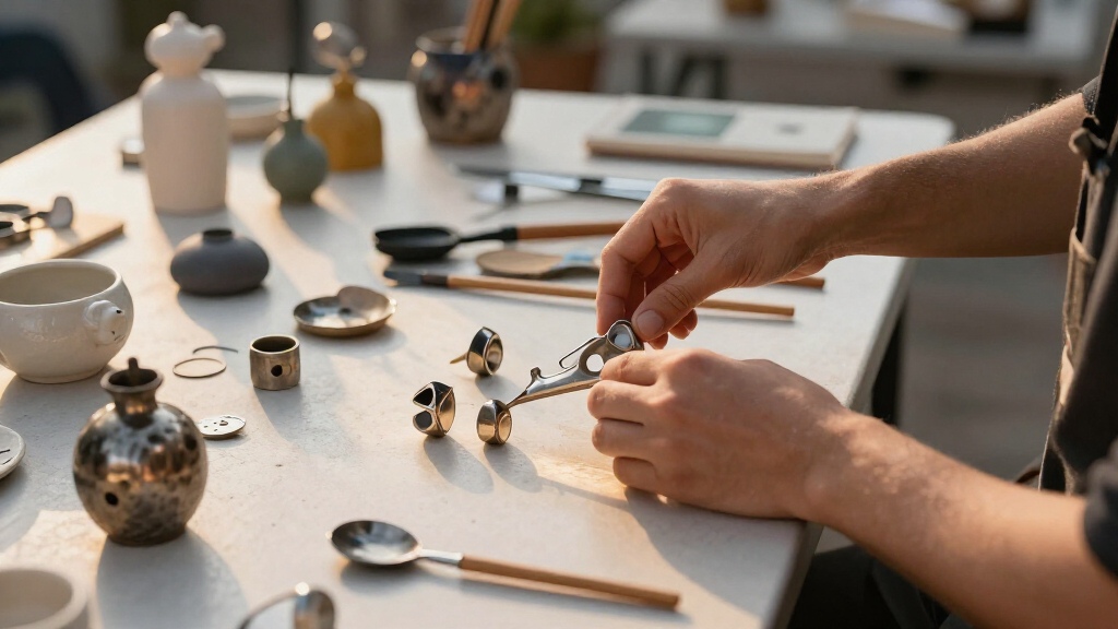 Saman And Sasan Oskouei’s Sculptures Puncture The Weight Of Everyday Objects