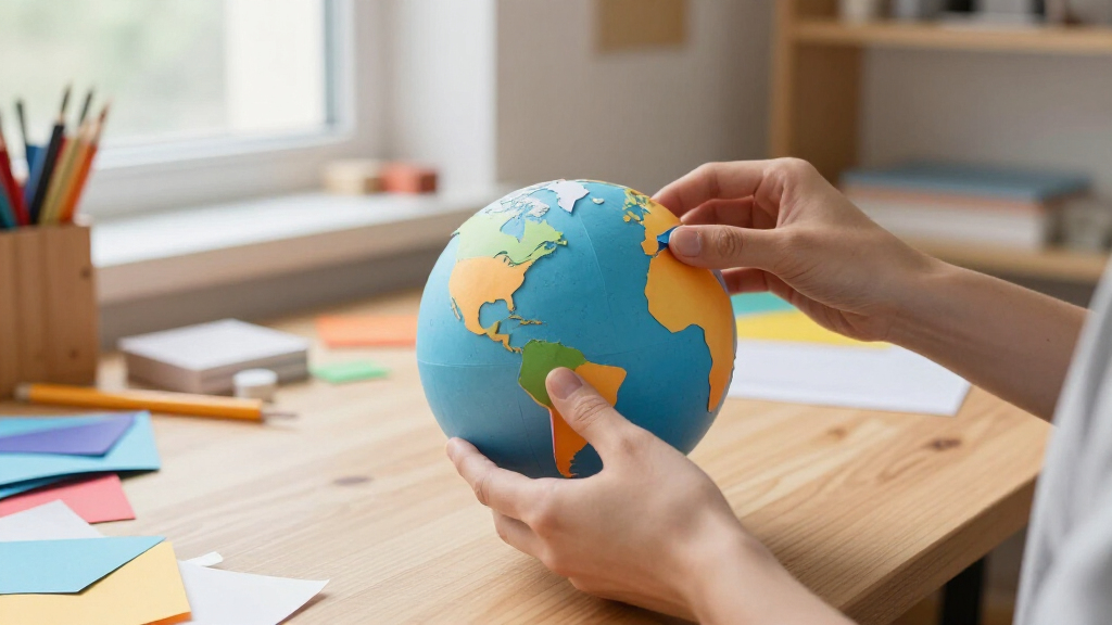 Folding Paper Globes