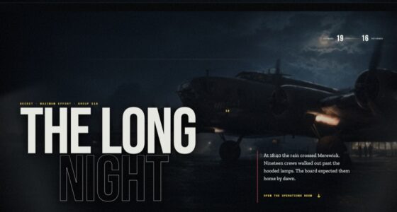 Bomber Group 119 — The Long Night — Procedural Interaction (FABLE/175, room 119)