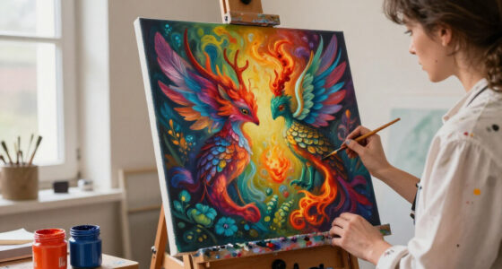 Fantastical, Elemental Hybrids Persevere In Jon Ching’s Metaphysical Paintings