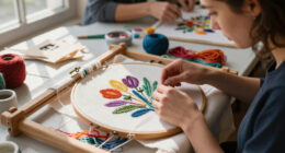 Punch Needle Workshop At Art Empowers In Cairo