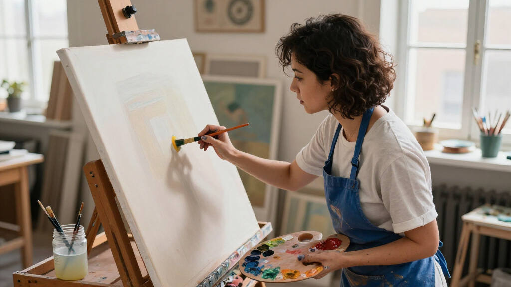 A View From The Easel: Flor Khan
