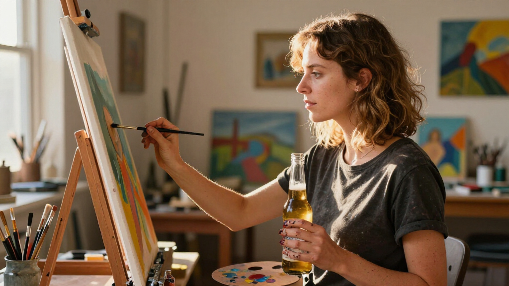 Beer With A Painter: Melissa Brown