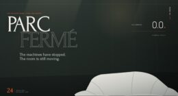 Parc Fermé — The Museum of Speed — Clipped-corner sheet reveal (FABLE/175, room 150)