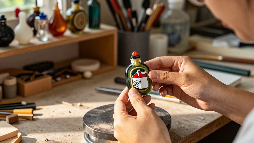 Hannah Lim Draws On Her British-Singaporean Heritage In Sculptural Snuff Bottles