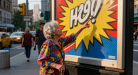 The 98-Year-Old Pop Art Queen Behind An Iconic Lichtenstein Billboard
