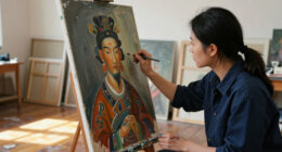 Through Fictional Self-Portraits, Tang Shuo Visualizes An Ancestral Archive