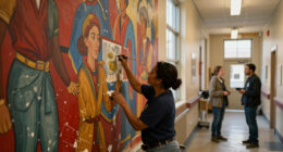WPA Murals At Harlem Hospital Restored To Their Original Glory